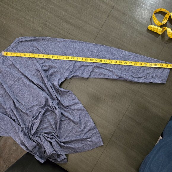 Rhone Reign LS T-Shirt Gray - Picture 6 of 14